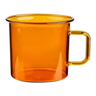 Hrnek Glass 0,35l, jantarový