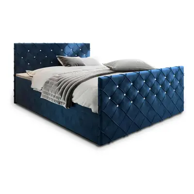 Expedo Čalouněná postel boxspring MINDY, 180x200, magic velvet 2216