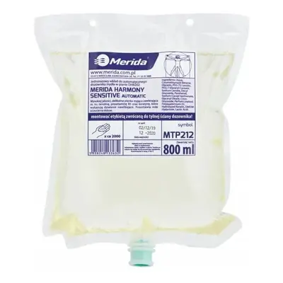 Pěnové mýdlo Merida Hygiene Control, 800 ml, čirá