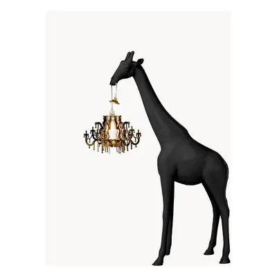 Malá stojací LED lampa Giraffe in Love