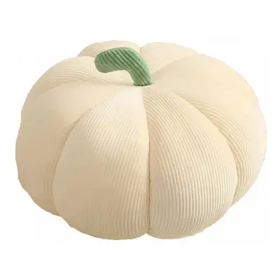 Dekorační polštář ve tvaru dýně PUMPKIN 35 cm, krémový