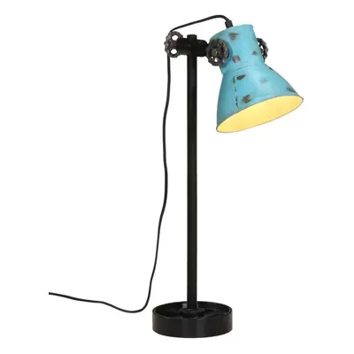 Stolní lampa 25 W modrá patina 15 x 15 x 55 cm E27