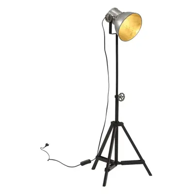 Stojací lampa 25 W vintage stříbrná 35 x 35 x 65/95 cm E27