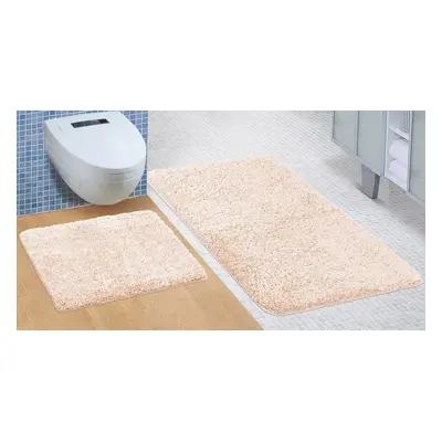 Kvalitex Koupelnová a WC předložka Micro béžová SADA 60 x 100 cm + 60 x 50 cm