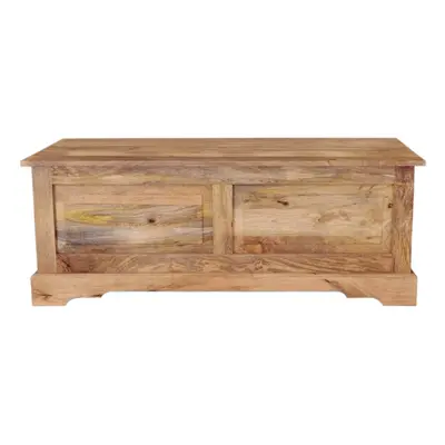 furniture-nabytek.cz - Dřevěná truhla 120x45x45 z masivu mango