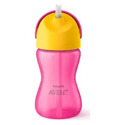 Philips AVENT Hrneček s ohebným brčkem 300 ml dívka