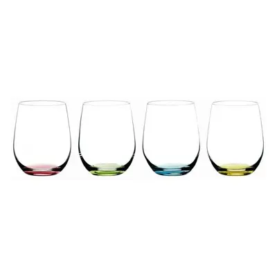 Riedel Barevné křišťálové sklenice Happy O 320 ml 4KS