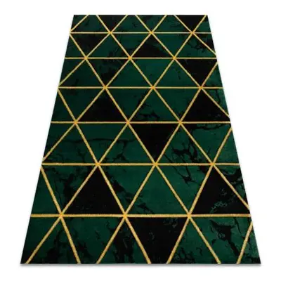 koberec EMERALD výhradní 1020 glamour, stylový mramor, trojúhelníky l velikost 120x170 cm | krás