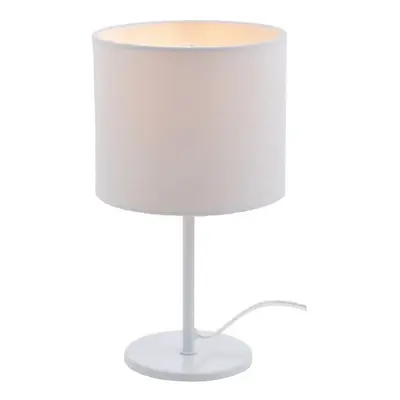 ACA DECOR Stolní lampa ARIOSO max. 40W/E14/230V/IP20, bílá