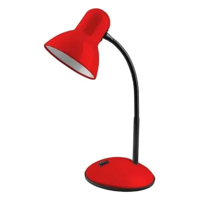 Stolní lampa se závitem E27, červená