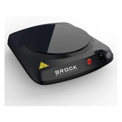 Elektrický sklokeramický vařič Brock, 1 plotýnka 18cm, 1200W, černý