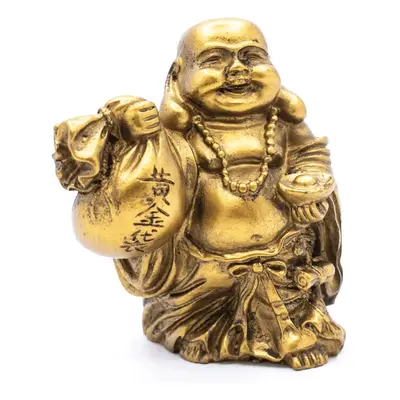 Milujeme Kameny Smějící se Buddha hojnosti - soška Feng shui A6