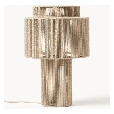 Stolní lampa z lněných nití Lace