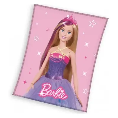 Carbotex Dětská deka Barbie Princezna 150x200 cm