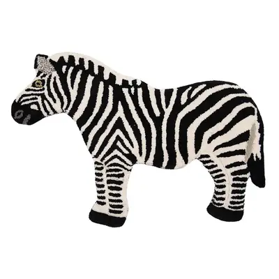 Vlněný kusový koberec Zebra - 60*90*2 cm