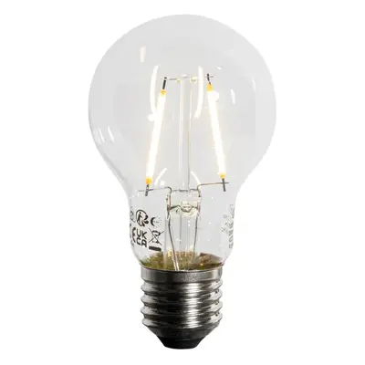 Sada 5 ks LED žárovka E27 A60 s čidlem luxu 2,5W 250lm 2200K