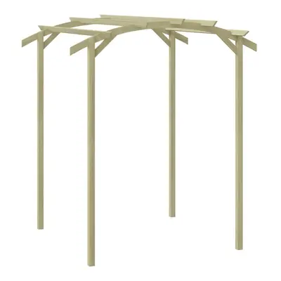 Zahradní Pergola Impregnovaná Borovice 180 X 197 X 210 Cm