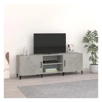 TV skříňka betonově šedá 150 x 30 x 50 cm kompozitní dřevo