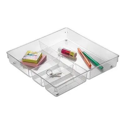 CONFORTIME Organizér, vložka do zásuvky, transparent FLEXI, 4 přihrádky, vcelku 31x31cm