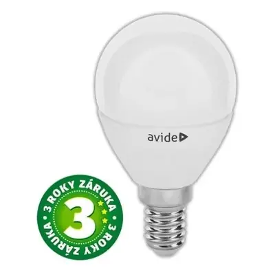 Akce 3+1: Prémiová LED žárovka E14 6W 550lm G45 EXTRA TEPLÁ, ekv. 39W, 3 roky