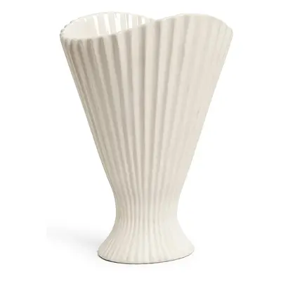 Ferm Living designové vázy Fountain Vase Off-White