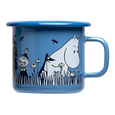 Hrnek Moomin Friends 0,25l, smalt / modrý