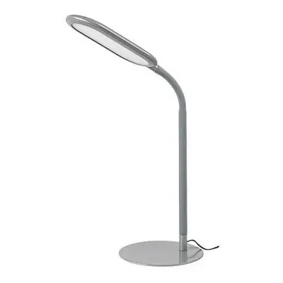 Rabalux 74008 stolní LED lampa Adelmo, 10 W, šedá