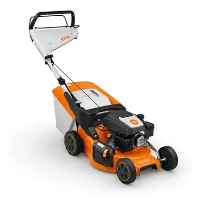 STIHL RM 248.3 T – benzinová sekačka s pojezdem 1,8 kW, 127 cm3, záběr 46 cm, koš 52 l