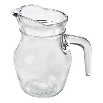 Transparentní skleněný džbánek na vodu - 14*9*13 cm / 500 ml