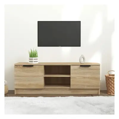 TV skříňka dub sonoma 102 x 35 x 36,5 cm kompozitní dřevo