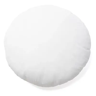 Bílá výplň do polštáře Kave Home Fluff, ø 45 cm