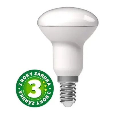 Prémiová LED žárovka E14 4,9W 470lm R50 teplá, ekv. 40W, 3 roky