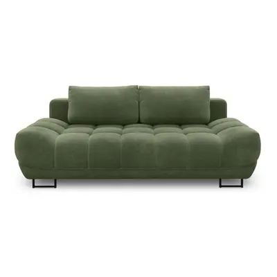 Zelená třímístná rozkládací pohovka Windsor & Co Sofas Cumulus