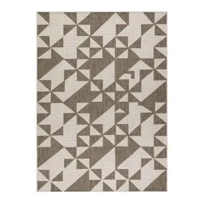 koberec SIZAL FLOORLUX 20489 šampaňské / taupe TROJÚHELNÍK velikost 160x230 cm | krásné koberce 