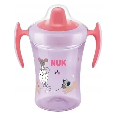 NUK Hrneček Evolution Trainer Cup 230ml, 6m+ růžový