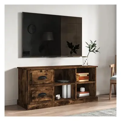 TV skříňka kouřový dub 102 x 35,5 x 47,5 cm kompozitní dřevo