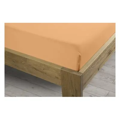 Sintex Prostěradlo Sintex LUX s Lycrou meruňkové v.30cm - 90x200 cm