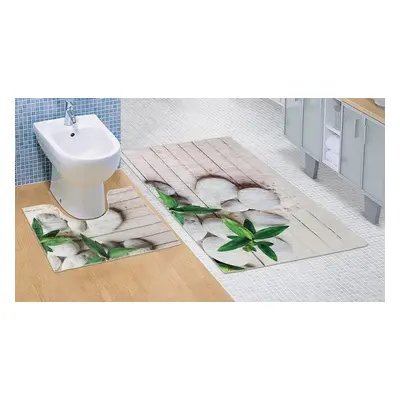 Bellatex Koupelnová a WC předložka Jadran 3D SADA 60 x 100 cm + 60 x 50 cm