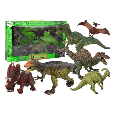 LEAN Toys Sada Velkých dinosauřích figurek 6ks