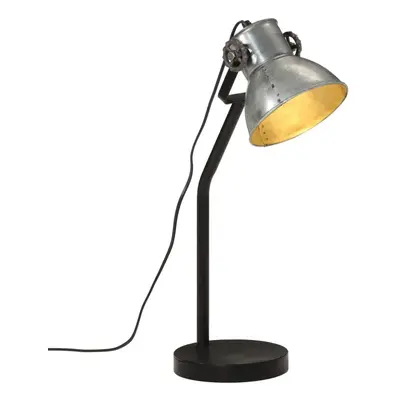 Stolní lampa 25 W vintage stříbrná 17 x 17 x 60 cm E27