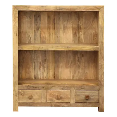 furniture-nabytek.cz - Knihovna z masivu 100x120x35 z dřeva mango