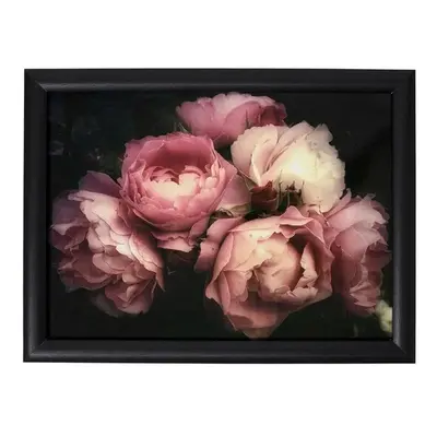 Podnos na nohy s růžemi Vintage Roses - 43*33*7cm