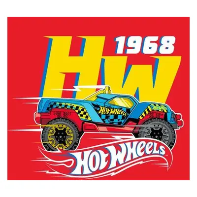 Carbotex Dětský magický ručník Hot Wheels 196, 30 x 30 cm