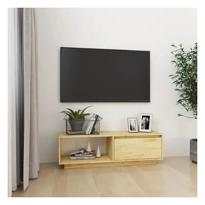 TV stolek 110 x 30 x 33,5 cm masivní borové dřevo