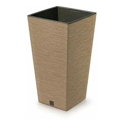 Květináč FURU SQUARE ECO WOOD 39,5cm naturo