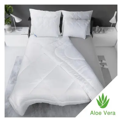 Francouzská prodloužená přikrývka ALOE VERA celoroční 240x220cm Kvalitex 6124755