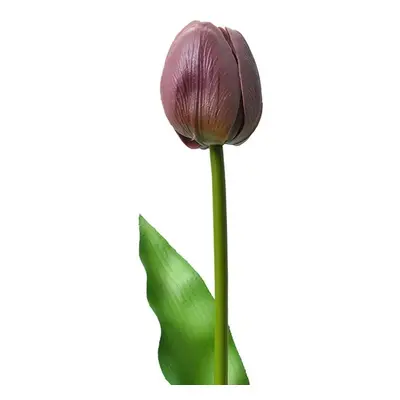 Umělá květina fialový tulipán Tulip Purple - 4*4*32 cm