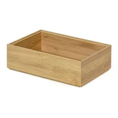 Organizér Compactor Bamboo Box, 22,5 x 15 x 6,5 cm, přírodní dřevo