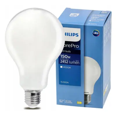 LED žárovka Philips E27 - 17,5W - 2452lm - 4000k Corepro Premium