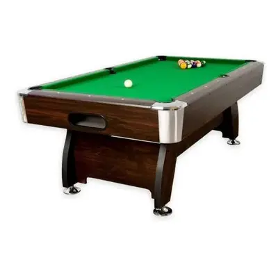 GamesPlanet® 1349 Kulečníkový stůl pool billiard kulečník s vybavením, 8 ft